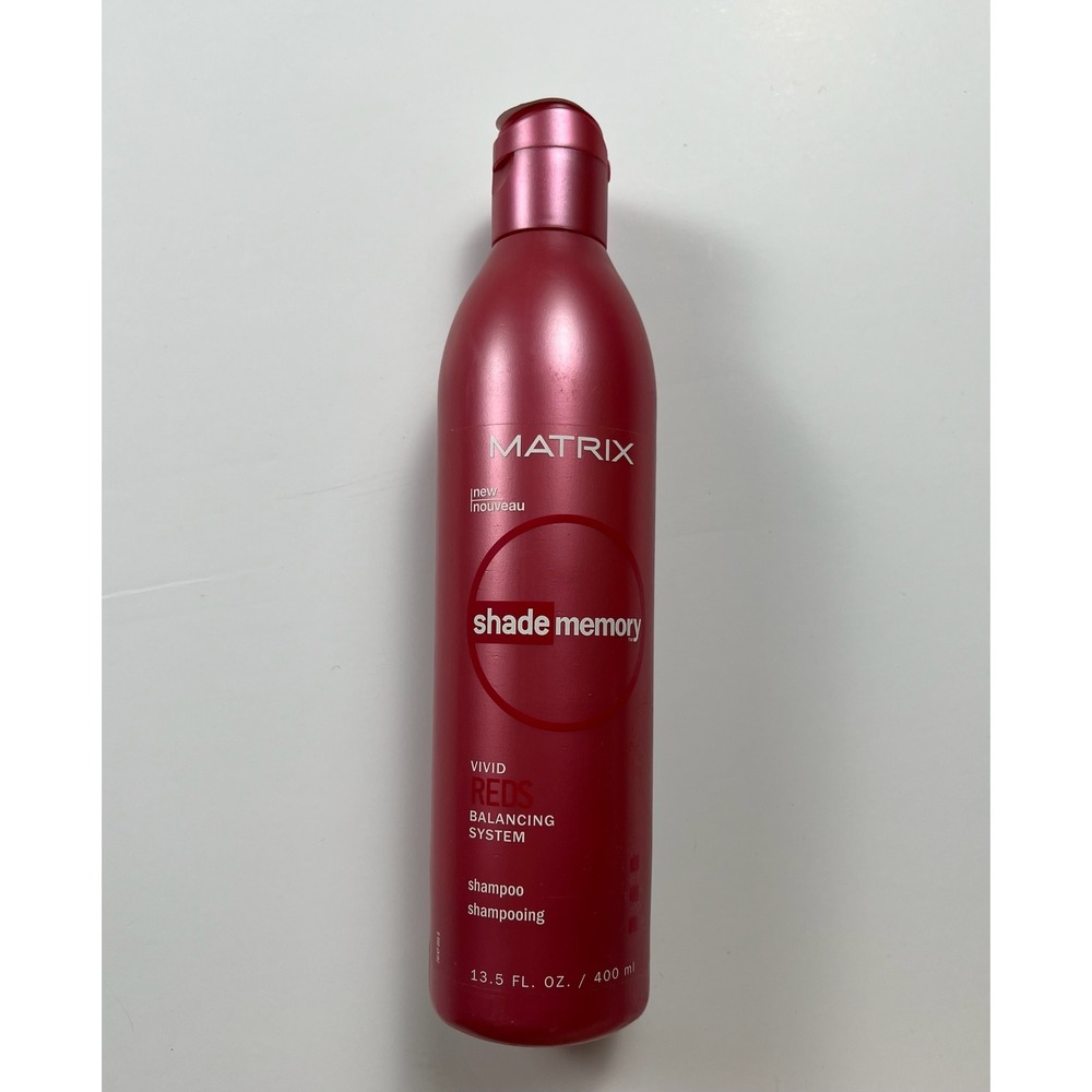 Matrix Shade Memory Vivid Reds‎ Balancing System Shampoo 13.5 oz 400 ml NEW
